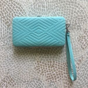 Tiffany Blue iPhone wristlet